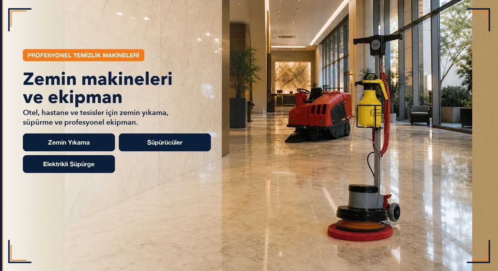 Profesyonel Temizlik Makineleri