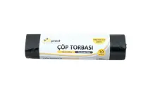 Atiplast Hantal Çöp Torbası 100x150 Siyah 1000 Gr