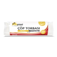 Atiplast Orta Çöp Torbası 55x60 Siyah 70 Gr - 1