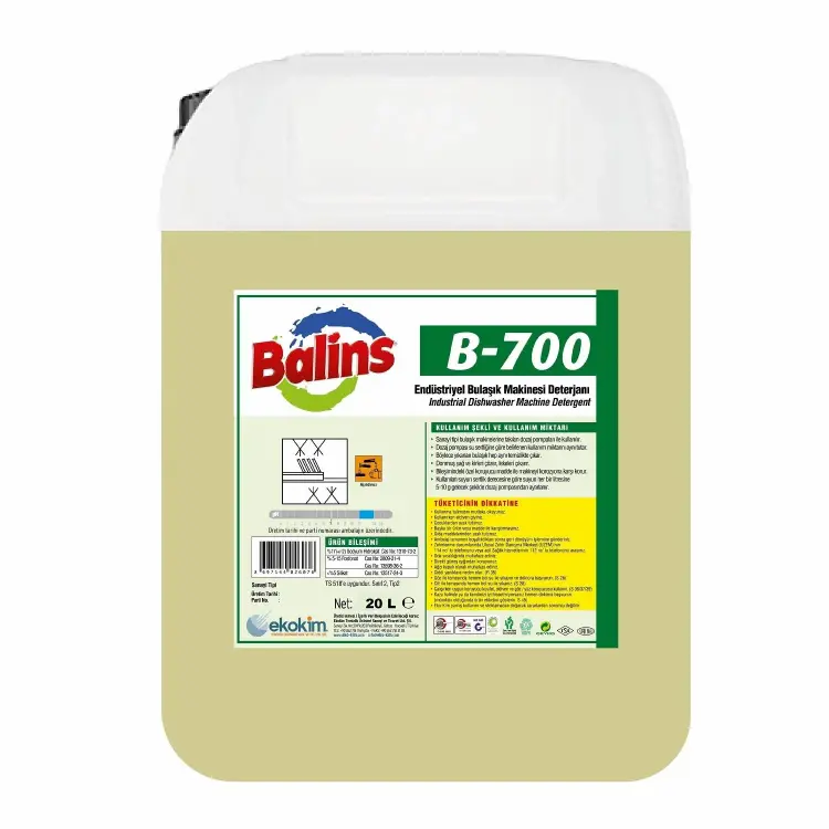 Balins B-700 Endüstriyel Bulaşık Deterjanı 23 Kg - 1