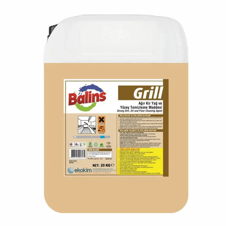 Balins Grill Mutfak Yağ Sökücü 20 Kg - 1