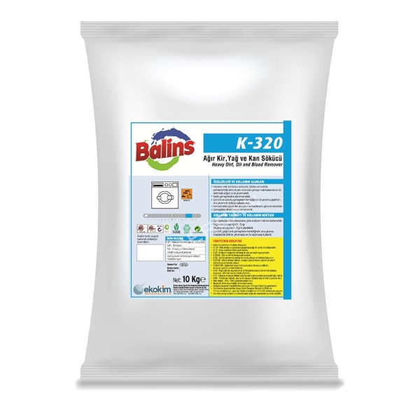 Balins K-320 Ağır Kan Kir ve Yağ Sökücü 10 Kg - 1