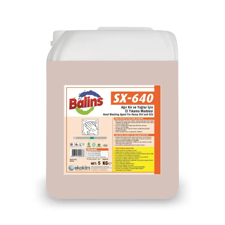 Balins Sx-640 Sanayi Tipi El Sabunu 5 Kg - Balins