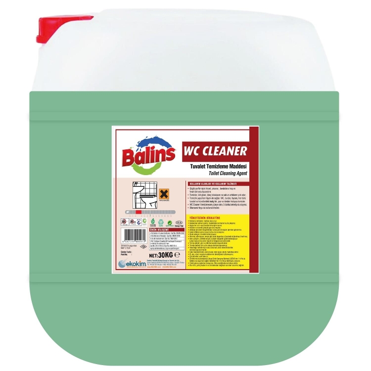 Balins Wc Cleaner Pisuvar Klozet Hijyenik Temizleyici 20 Kg 