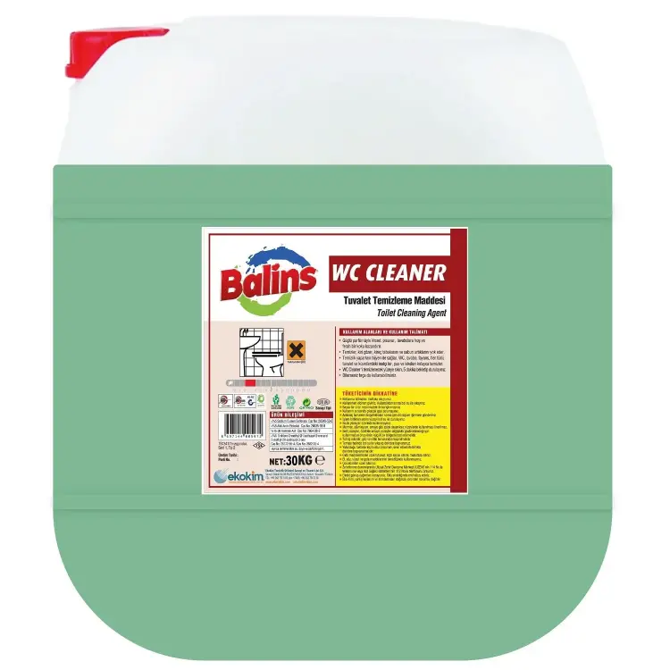 Balins Wc Cleaner Pisuvar Klozet Hijyenik Temizleyici 20 Kg 
