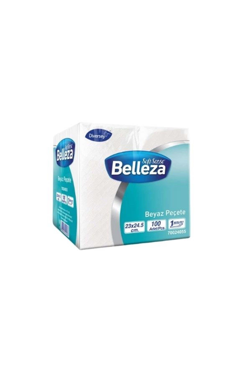 Belleza Beyaz Peçete 23x24.5 Cm 100 Lü