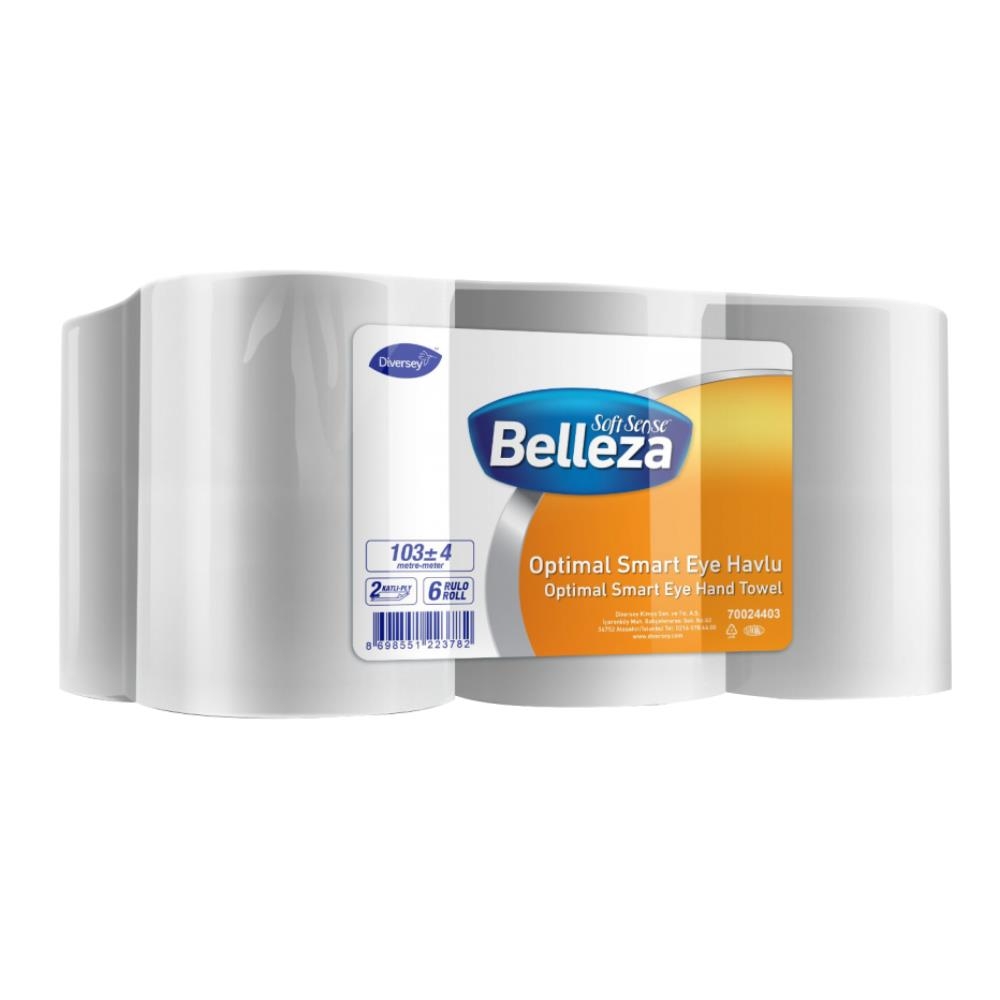 Belleza Optimal Smart Eye Sensörlü Dispenser Havlu 6 Lı 103 Mt