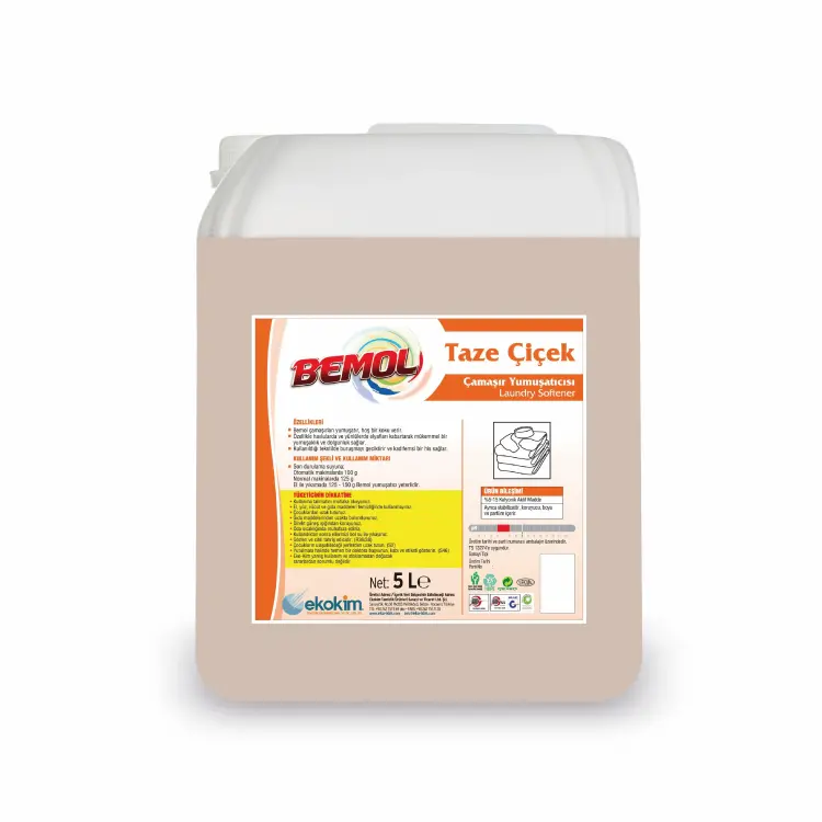 Bemol Extra Çamaşır Yumuşatıcı Pembe 5 Kg - 1