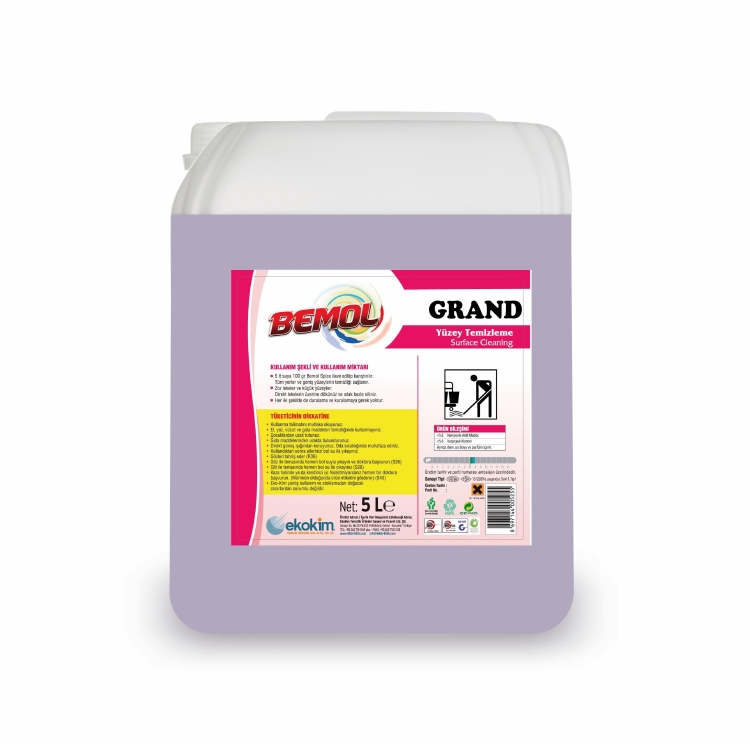 Bemol Grand Yüzey Temizleyici Mor 5 Kg 