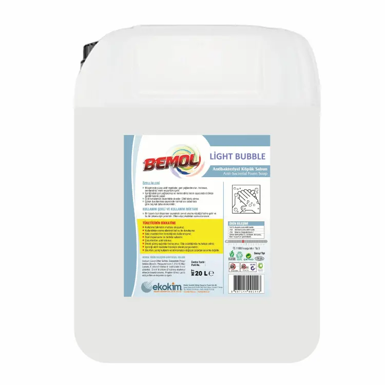 Bemol Light Bubble Hijyenik Köpük El Sabunu 20 Kg - 1