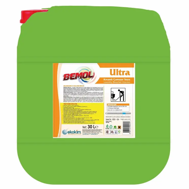 Bemol Ultra Kıvamlı Çamaşır Suyu 30 Kg - 1