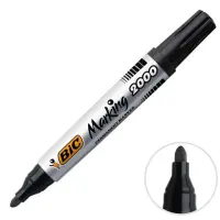 Bic Marker Koli Kalemi Yuvarlak Uç Siyah 2000