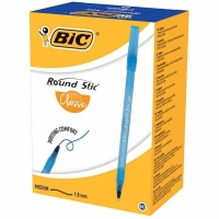Bic Round Stic Tükenmez Kalem Mavi 1 mm 60 Lı 962666 - Bic