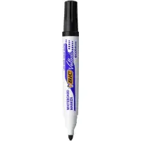 Bic Velleda Eco Yuvarlak Uçlu Beyaz Tahta Kalemi Siyah 1701