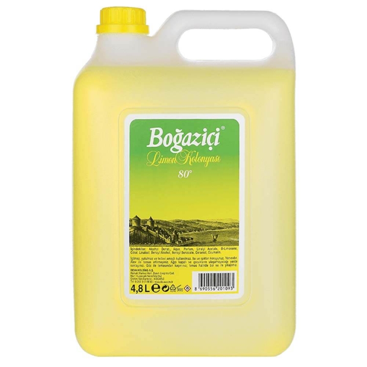 Boğaziçi Limon Kolonyası 4.8 Lt Bidon 