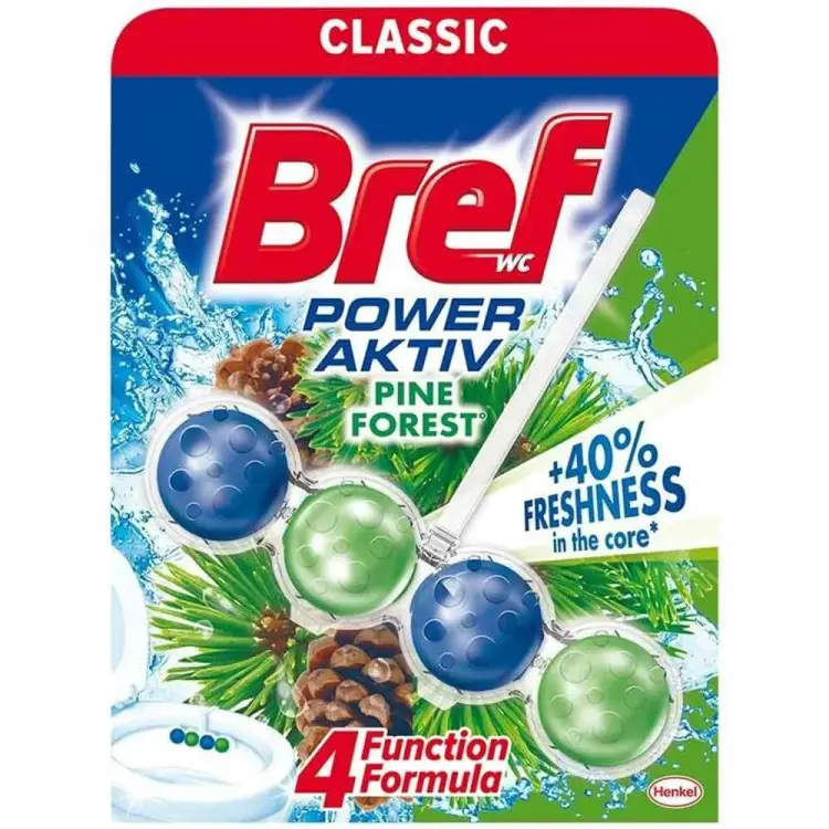 Bref Power Aktiv Klozet Blok Çam 4 Lü - 1