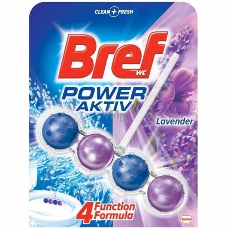 Bref Power Aktiv Klozet Blok Lavanta 4 Lü 