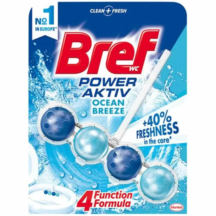Bref Power Aktiv Klozet Blok Okyanus 4 Lü 