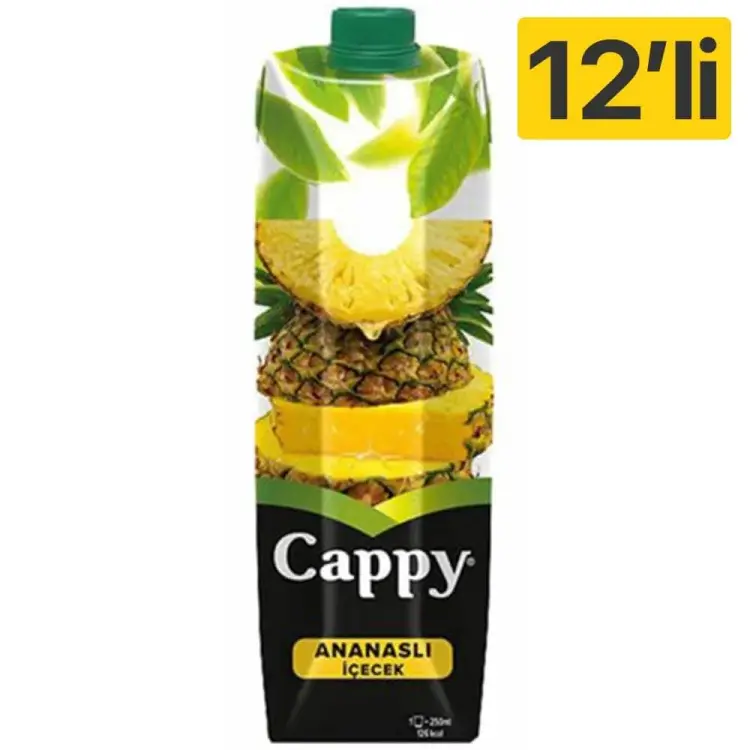 Cappy Ananas 1 Lt 12 Li - 1