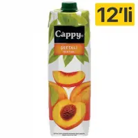 Cappy Şeftali 1 Lt 12 Li