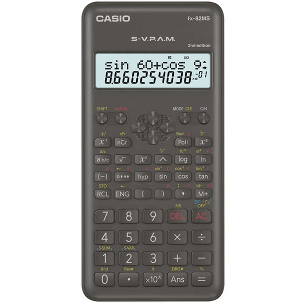 Casio Hesap Makinesi Bilimsel FX-82MS 2. Nesil