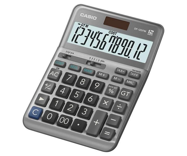 Casio Hesap Makinesi DF-120FM 12 Hane