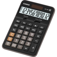 Casio Hesap Makinesi Kompakt Masaüstü Tipi AX-12B 12 Hane - Casio Hesap Makineleri