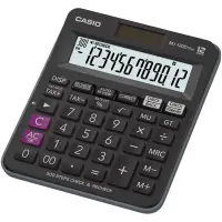 Casio Hesap Makinesi Mini Masaüstü MJ-120D Plus-BK 12 Hane - 1