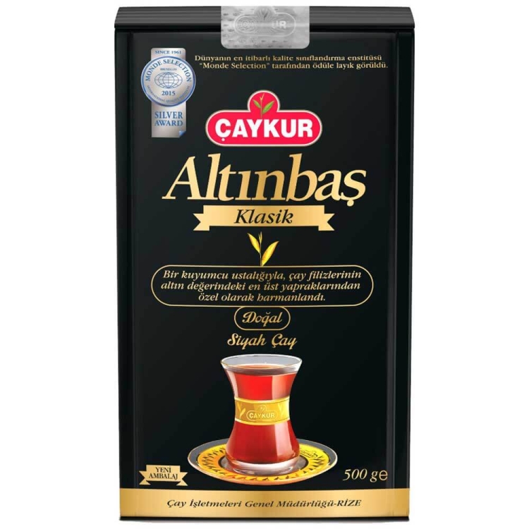 Çaykur Altınbaş Klasik Doğal Siyah Çay 500 Gr 