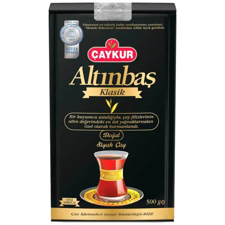 Çaykur Altınbaş Klasik Doğal Siyah Çay 500 Gr - 1