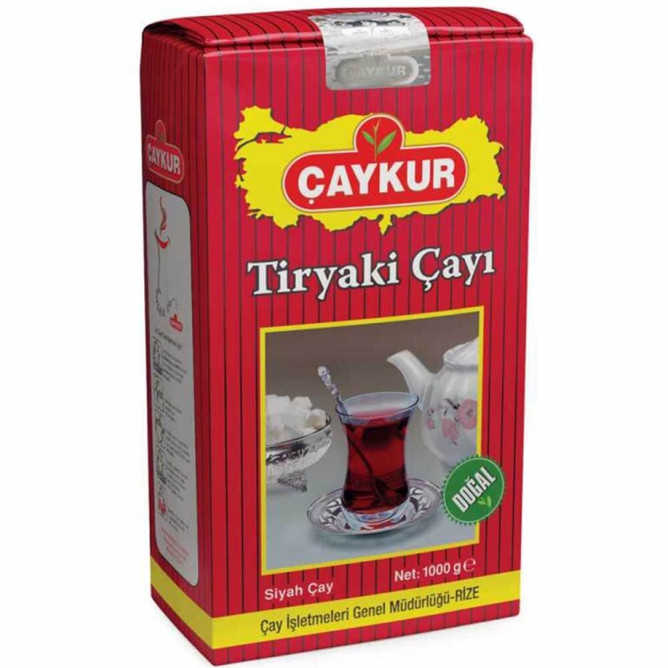 Çaykur Tiryaki Siyah Çay 1 Kg 