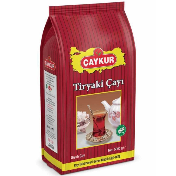 Çaykur Tiryaki Siyah Çay 5 Kg 