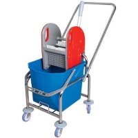 Ceymop Krom Tek Kovalı Plastik Presli Temizlik Seti - 1