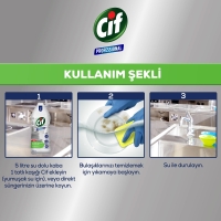 Cif Professional Bulaşık Deterjanı Elde Yıkama 1500 Ml - 6