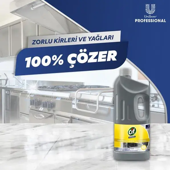 Cif Professional Çok Amaçlı Krem Temizleyici 1900 Ml - 2