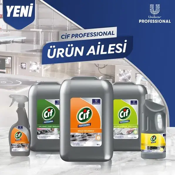 Cif Professional Çok Amaçlı Krem Temizleyici 1900 Ml - 8