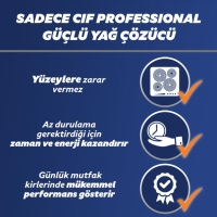 Cif Professional Güçlü Yağ Çözücü 5 Lt - 8