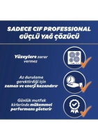 Cif Professional Güçlü Yağ Çözücü Sprey 750 Ml - 8