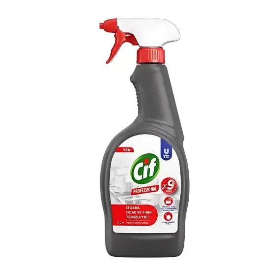 Cif Professional Izgara Fırın Ocak Temizleyici Sprey 750 Ml - 3