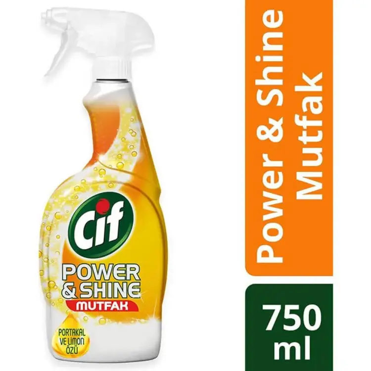 Cif Sprey Power Shine Mutfak 750 Ml - 1