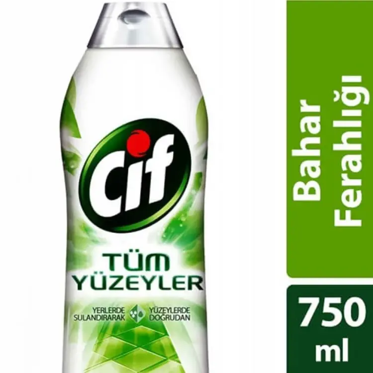 Cif Tüm Yüzeyler İçin Jel Temizleyici Bahar Ferahlığı 750 Ml - 1