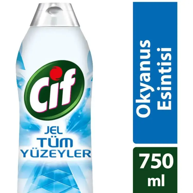 Cif Tüm Yüzeyler İçin Jel Temizleyici Okyanus Esintisi 750 Ml - 1