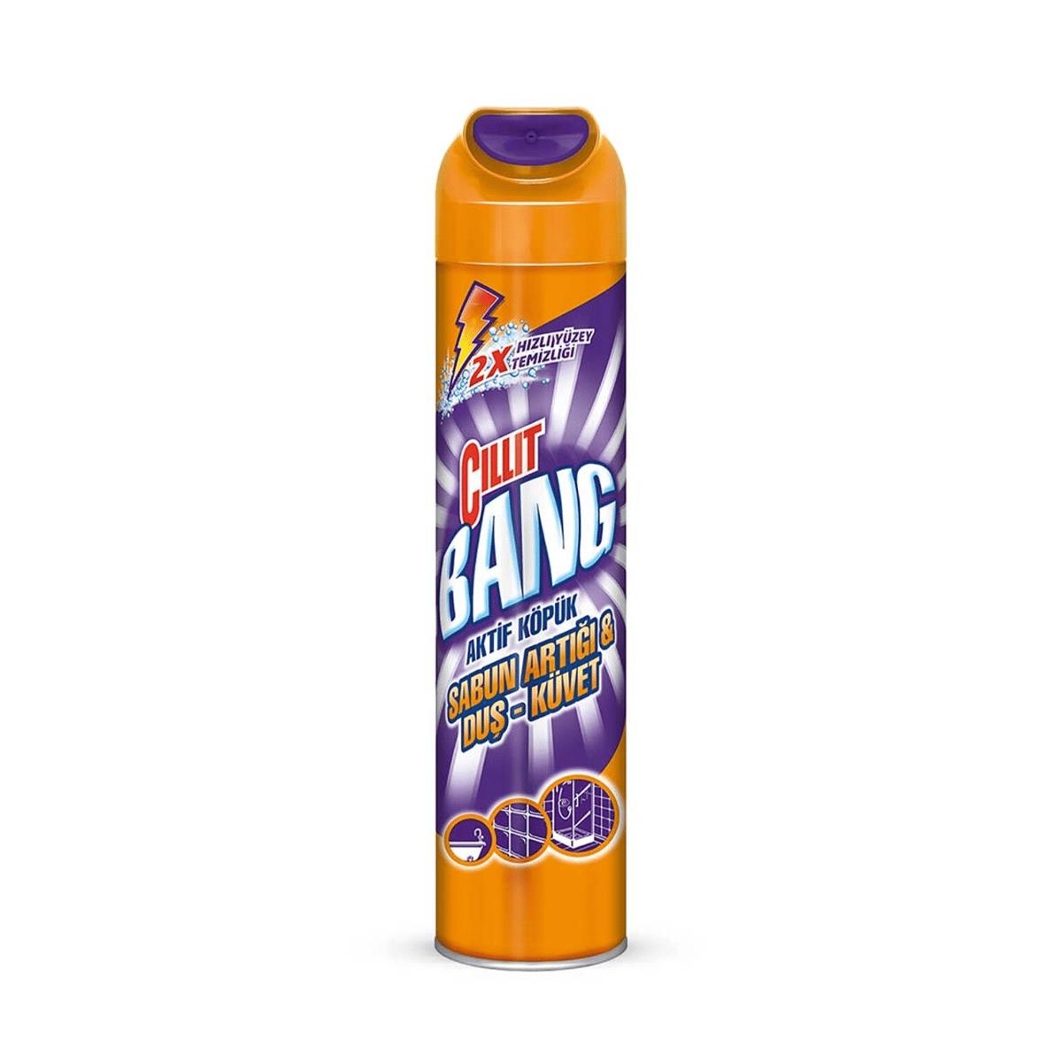 Cillit Bang Aktif Köpük Banyo Temizleyici 600 Ml