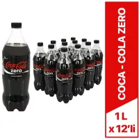 Coca Cola Zero Kola 1 Lt x 12 Li