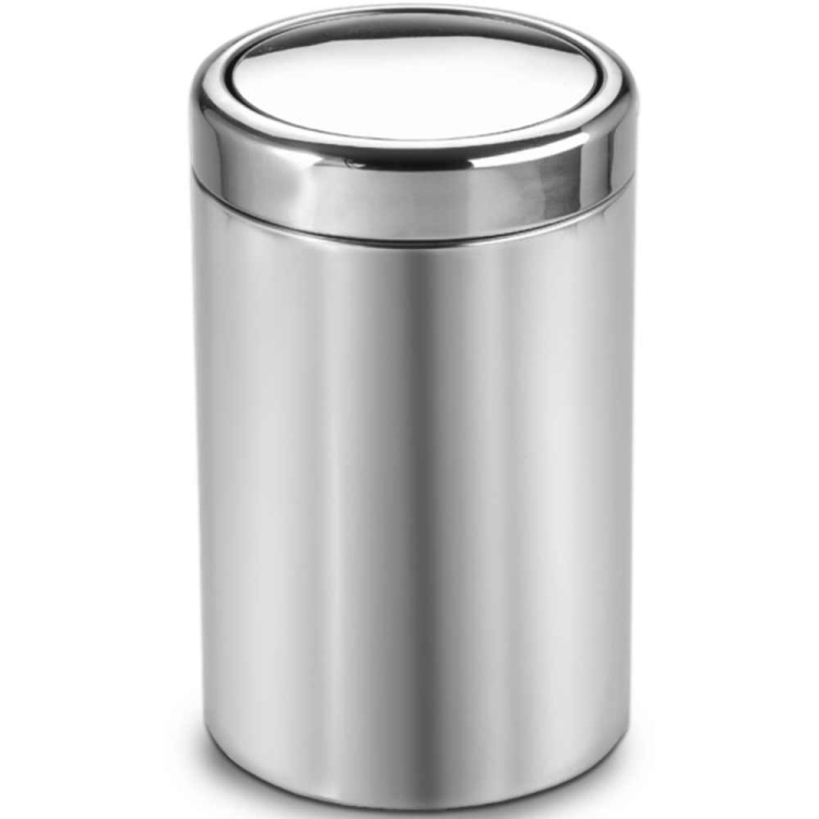 Dayco Döner Kapaklı Çöp Kovası 7 Lt 304 S.S. 