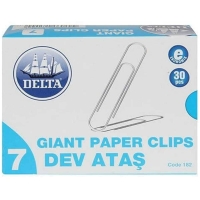 Delta Ataş 75 mm No 7 30 Adet Metalik Gri 182 - Delta