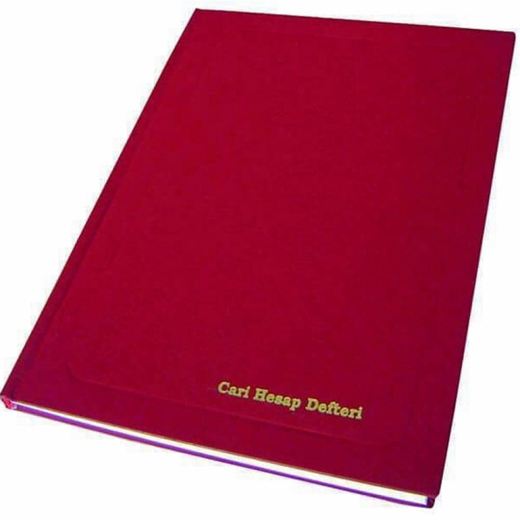 Dilman Cari Hesap Defteri Dik 17x24 192 Yaprak 1207 