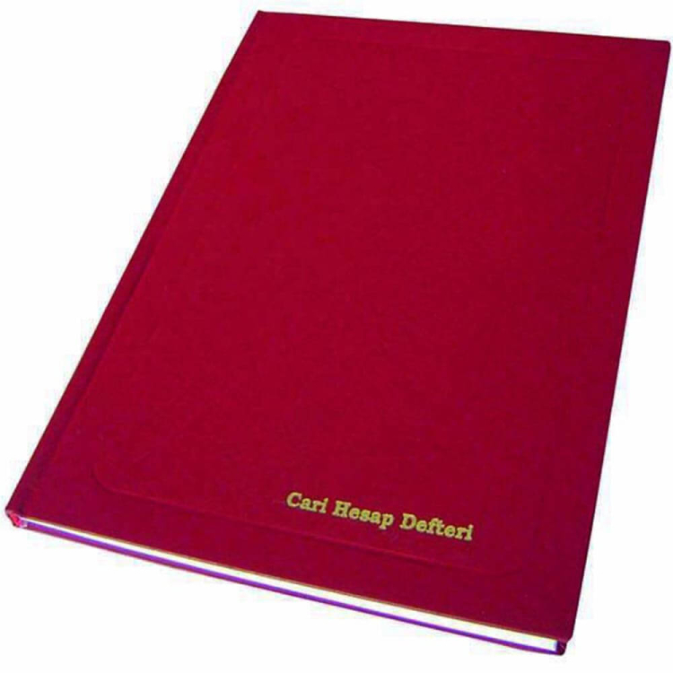 Dilman Cari Hesap Defteri Dik 17x24 320 Yaprak 1209 