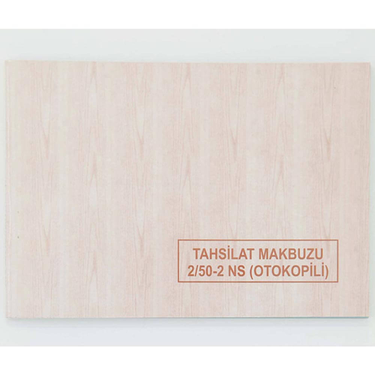 Dilman Tahsilat Makbuzu 2/50 2 Nüsha 4015 
