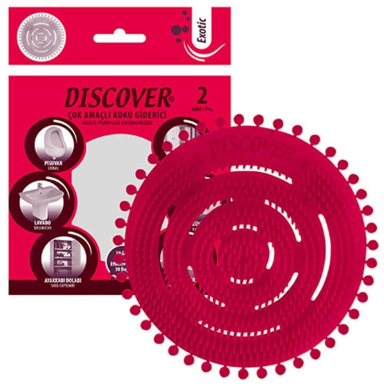 Discover Çok Amaçlı Koku Giderici Pisuvar Plastiği Exotic 2 Li 